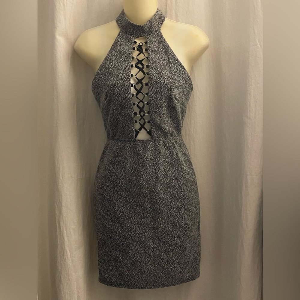 LACE UP DRESS